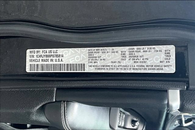 2023 Jeep Grand Cherokee 4xe BLACK