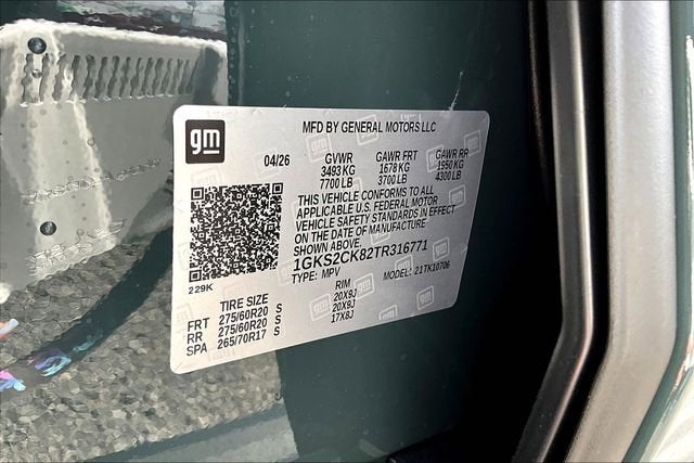 2026 GMC Yukon AT4