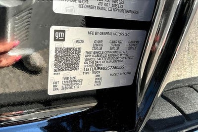 2025 GMC Sierra 1500 AT4