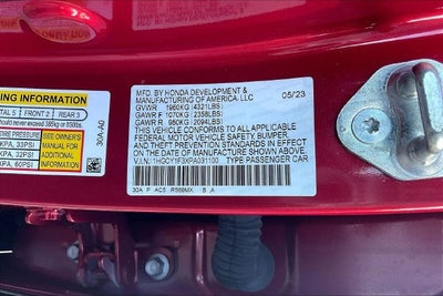 2023 Honda Accord EX