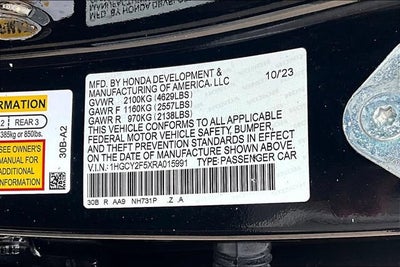 2024 Honda Accord Hybrid Sport