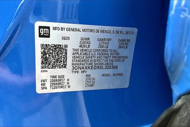 2025 Chevrolet Equinox ACTIV