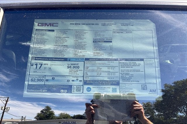 2026 GMC Sierra 1500 Elevation