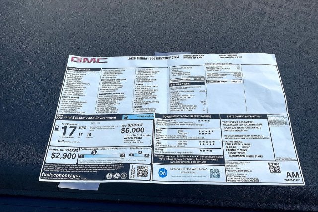 2026 GMC Sierra 1500 Elevation