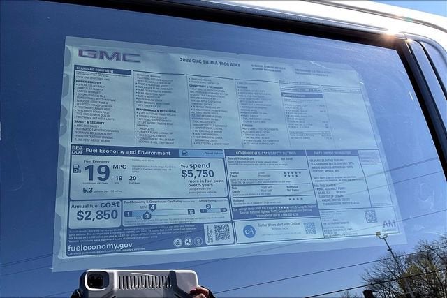 2026 GMC Sierra 1500 AT4X