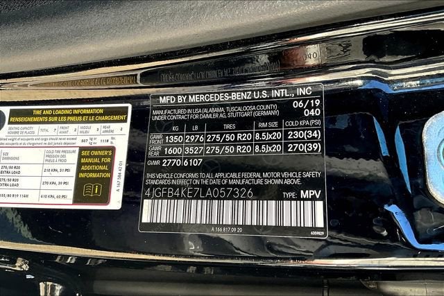 2020 Mercedes-Benz GLE 350 4MATIC®