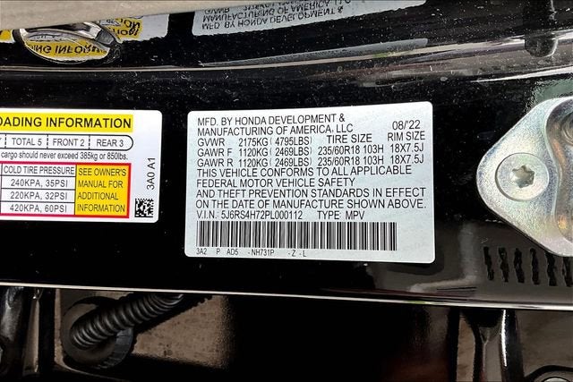 2023 Honda CR-V EX-L AWD