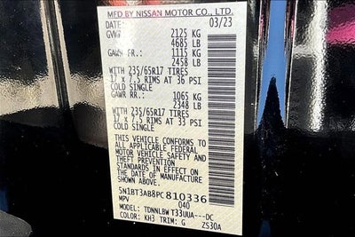 2023 Nissan Rogue S Intelligent AWD