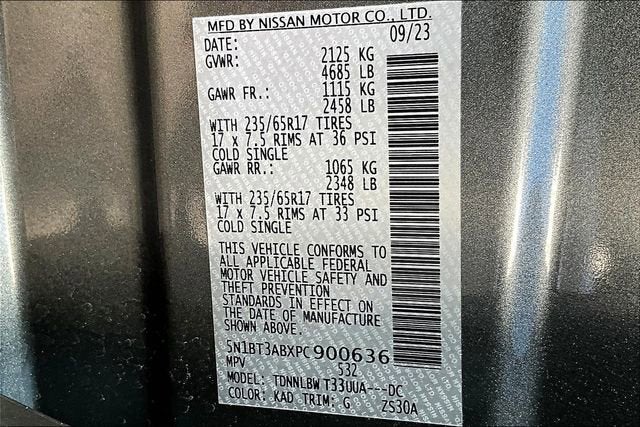 2023 Nissan Rogue S Intelligent AWD