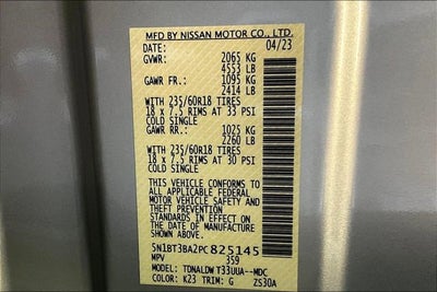 2023 Nissan Rogue SV FWD