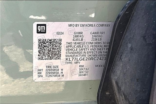 2024 Chevrolet Trax 1RS