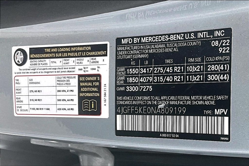 2022 Mercedes-Benz GLS GLS 450 4MATIC®