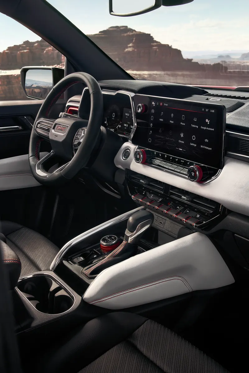 2026 GMC Canyon infotainment system at My Car GMC in Millersburg PA